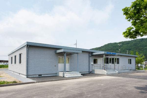 石巻市民病院の仮診療所写真