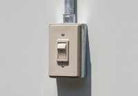 防雨型照明スイッチ写真