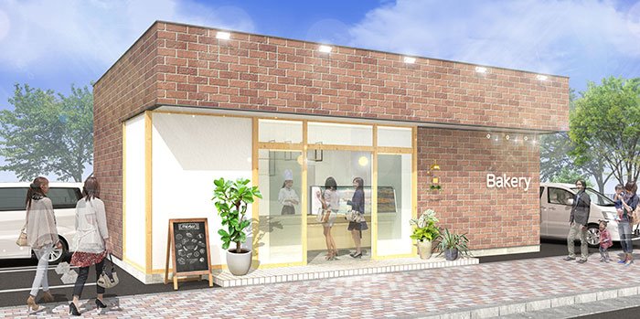 ベーカリーの施工例写真
